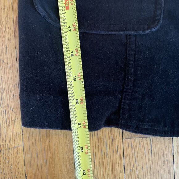 Vintage Womens Blazer Suit Jacket Black Velvet Sz S Lined Office Whimsigoth Boho - Picture 7 of 9